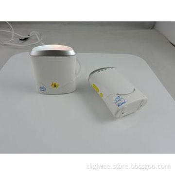 Indoor chargeable portable digital audio baby monitor , bab